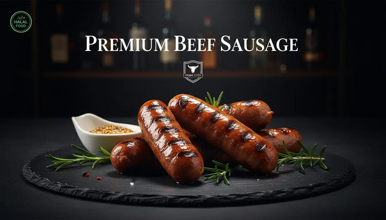 Rindswurst aus hochwertigem Rindfleisch