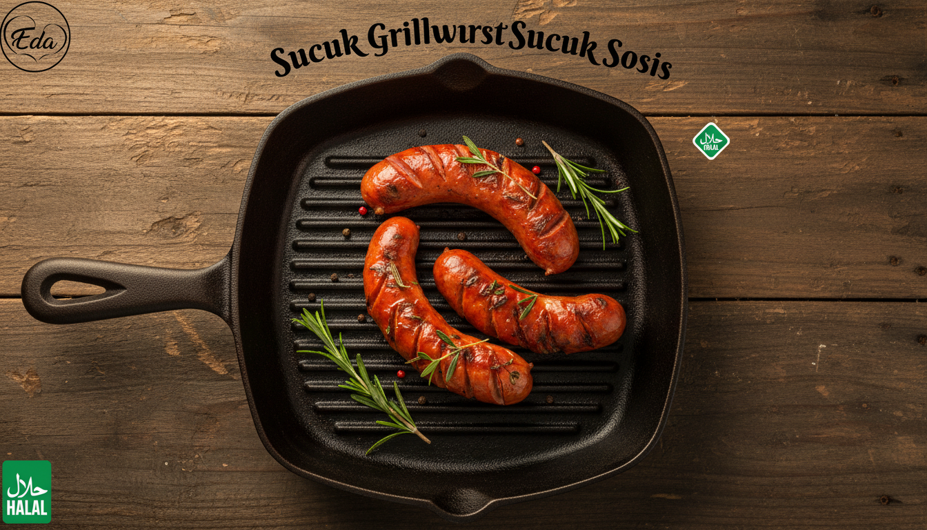 Kräftig gewürzte Sucuk mit intensiver Fleischstruktur