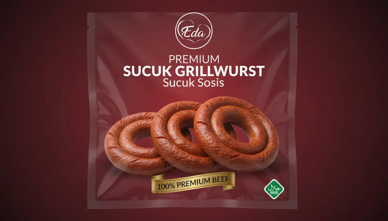 Sucuk Grill Rinderwurst auf dem Grill