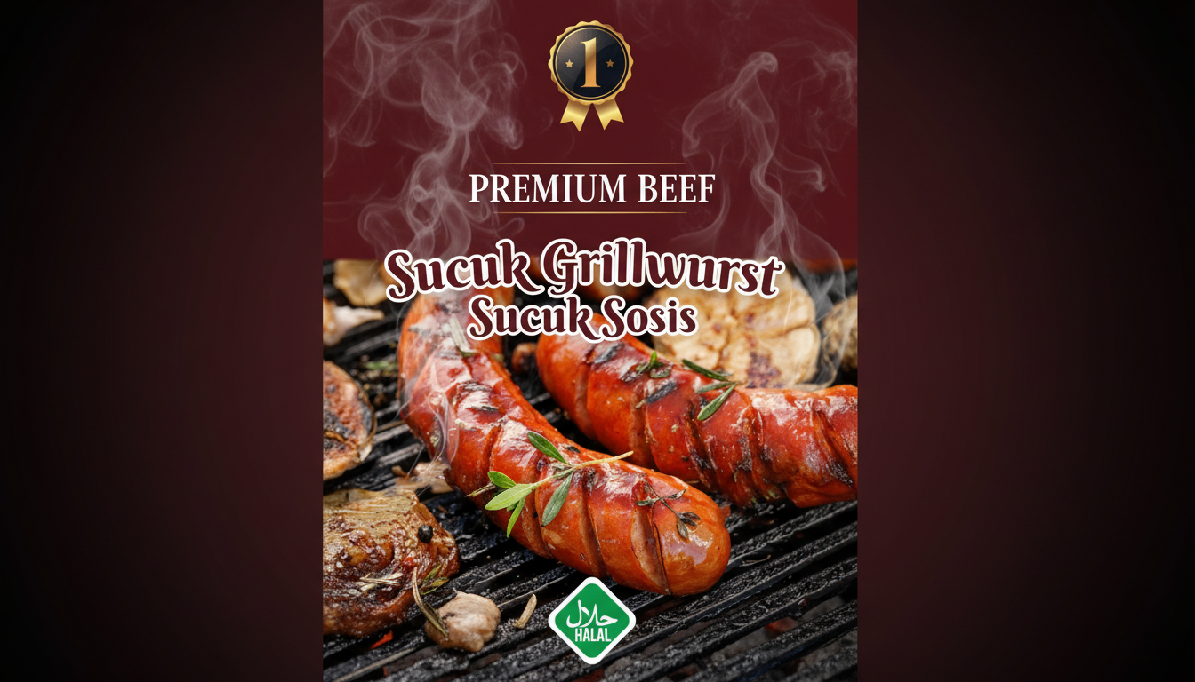 Sucuk Wurst aus Rindfleisch