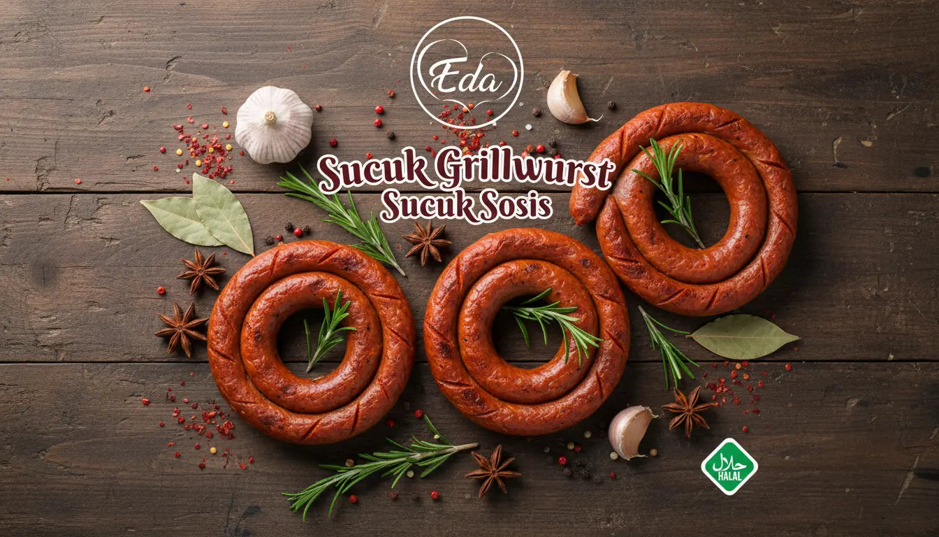 Sucuk türkische Wurst aus Rindfleisch