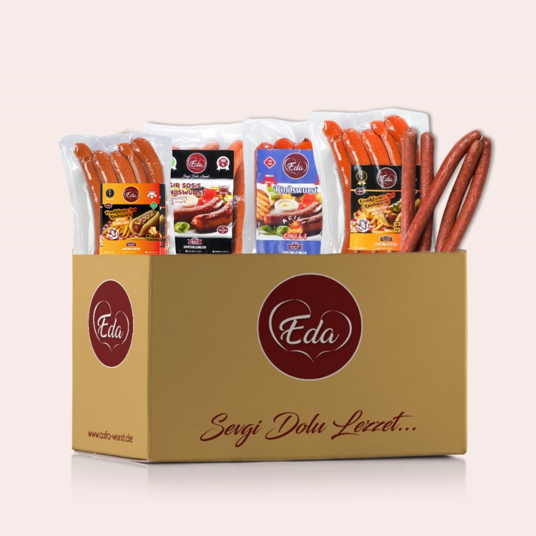 Box 1: Rindwurst Genussbox - Scharf & Deftig