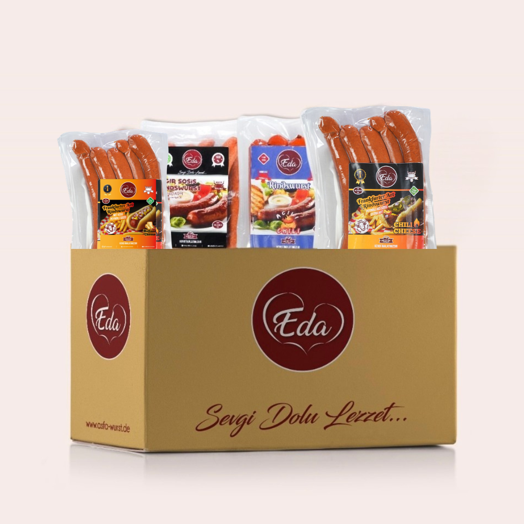 Box 1: Beef Sausage Delights Box - Spicy &amp; Savory